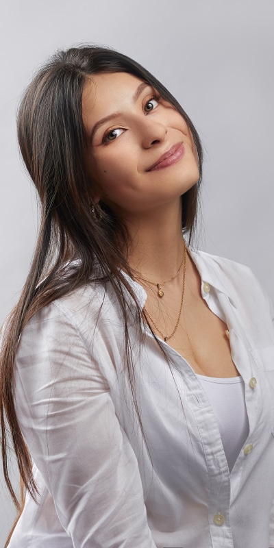 Women Model, Long Hair, Black Hair, 1080x2160