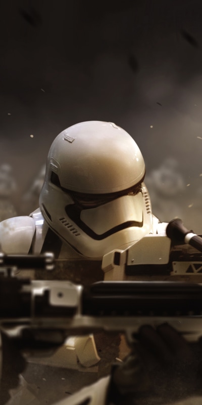 Movie Star Wars Episode VII: The Force Awakens, Star Wars, Stormtrooper, 1080x2160