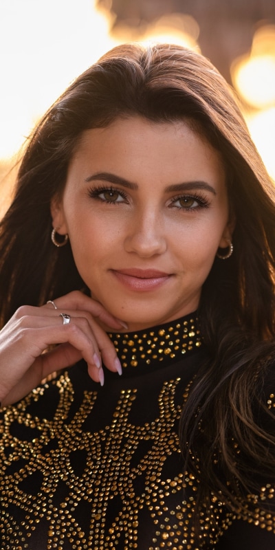 Women Model, Bokeh, Brunette, 1080x2160