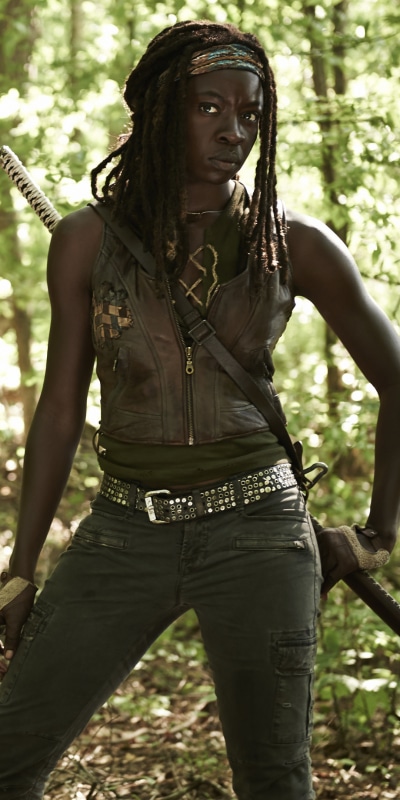 TV Show The Walking Dead, Michonne (The Walking Dead), Danai Gurira, 1080x2160