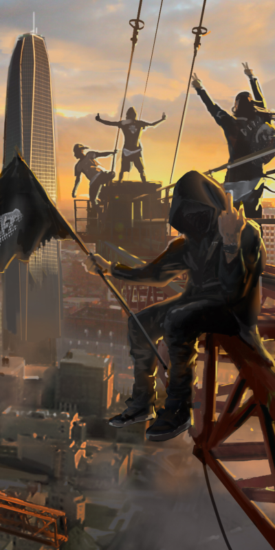 Video Game Watch Dogs 2, 1080x2160