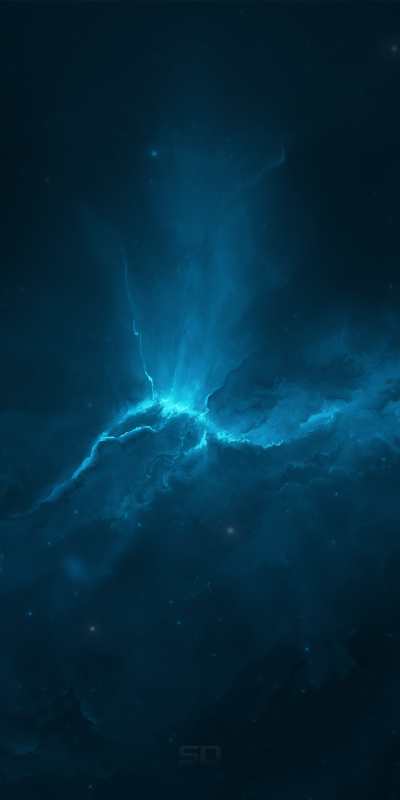Sci Fi Nebula, Space, 1080x2160