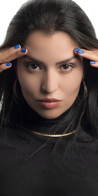 Women Model, Black Hair, Brown Eyes, 1080x2160
