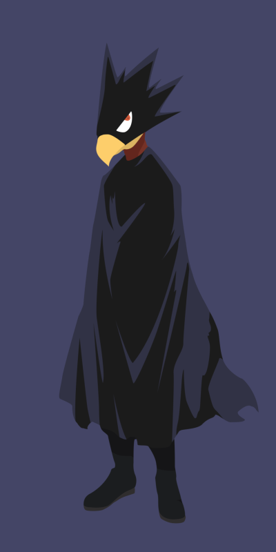 Anime My Hero Academia, Fumikage Tokoyami, 1080x2160
