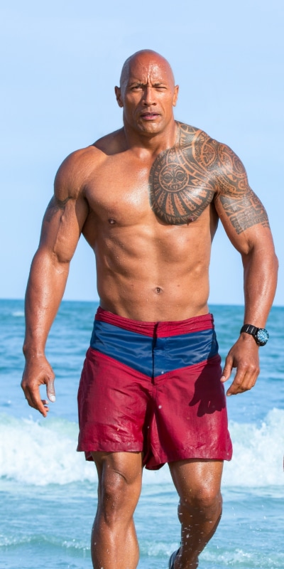 Movie Baywatch, Dwayne Johnson, Baywatch (Movie), 1080x2160