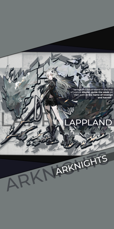Video Game Arknights, Lappland (Arknights), 1080x2160