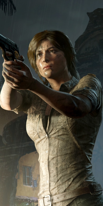 Video Game Shadow of the Tomb Raider, Lara Croft, Tomb Raider, 1080x2160