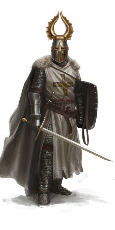 Fantasy Knight, Sword, Warrior, 1080x2160