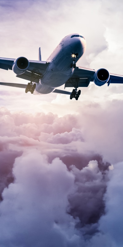 Vehicles Aircraft, Passenger Plane, Cloud, 1080x2160