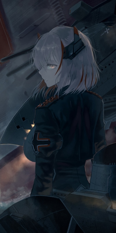 Anime Azur Lane, Roon (Azur Lane), 1080x2160