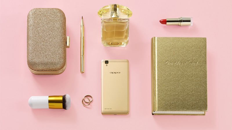 Oppo F1, Oppo f1 plus, selfie, gold, pomada