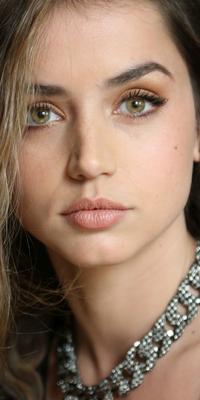 Celebrity Ana de Armas, Face, Brunette, Actress, Cuban, Green Eyes, 1080x2160