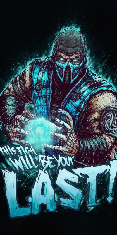 Video Game Mortal Kombat, Warrior, Sub-Zero (Mortal Kombat), 1080x2160