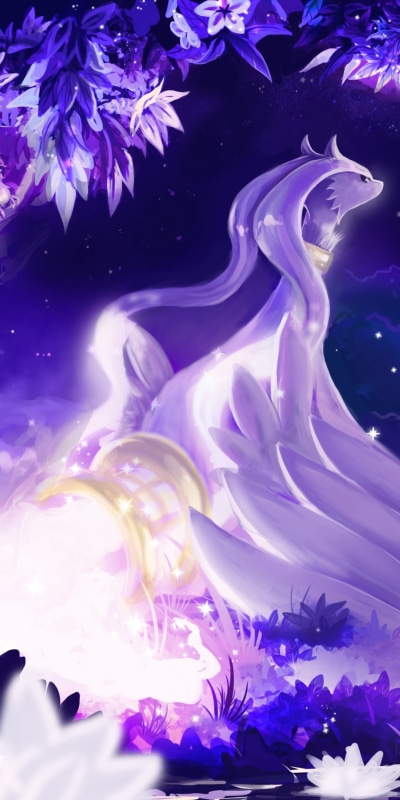 Anime Pokémon, Ho-oh (Pokémon), Reshiram (Pokémon), 1080x2160