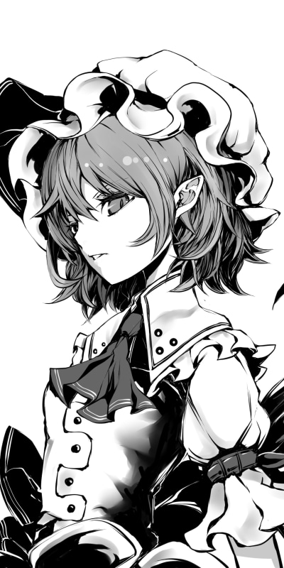Anime Touhou, Remilia Scarlet, 1080x2160