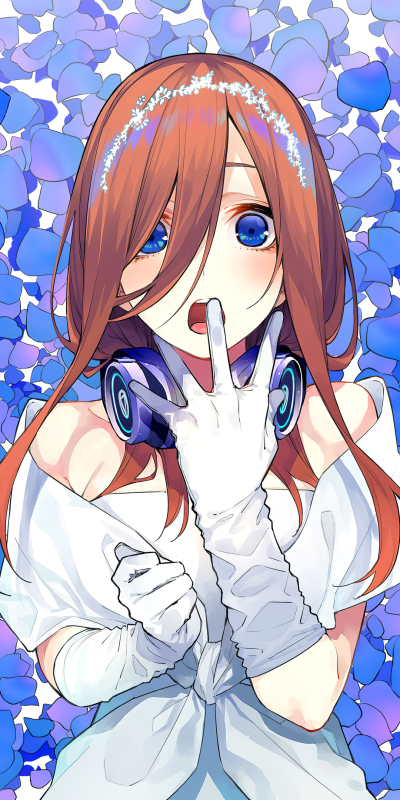 Anime The Quintessential Quintuplets, Miku Nakano, 5-Toubun No Hanayome, 1080x2160