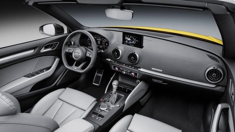 Audi S3, cabriolet, interior