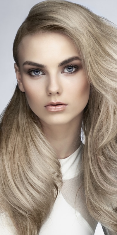 Women Model, Blue Eyes, Blonde, Face, 1080x2160