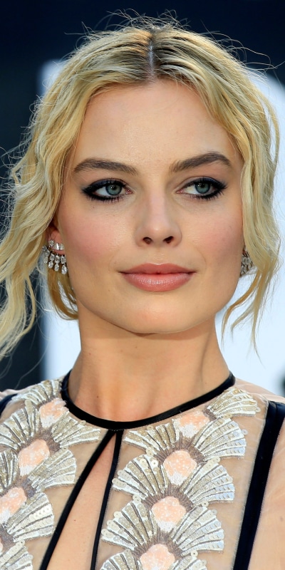 Celebrity Margot Robbie, Blonde, Face, Blue Eyes, Actress, Australian, 1080x2160