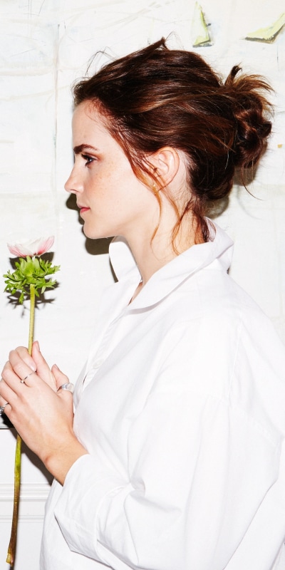 Celebrity Emma Watson, Actress, Brunette, English, 1080x2160