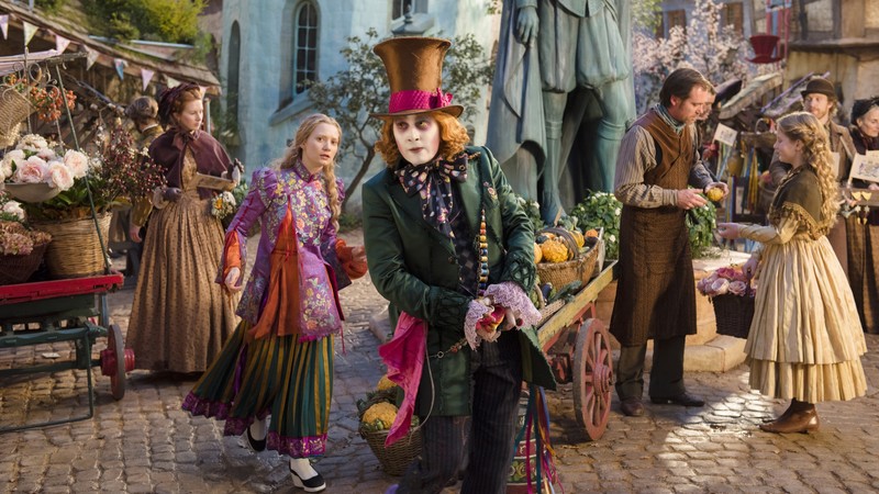 Alice Through the Looking Glass, jonny depp, best movies of 2016