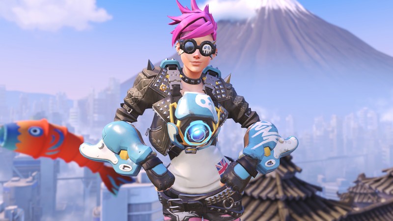 Zarya, 4K, 4k, OVERWATCH