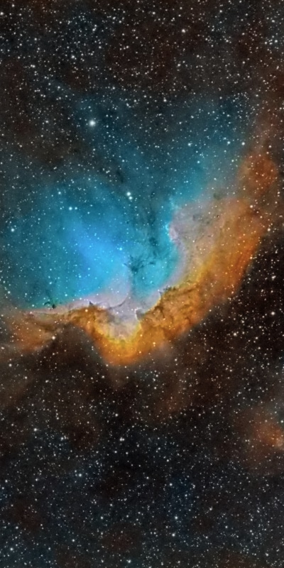 Sci Fi Nebula, Space, Stars, 1080x2160