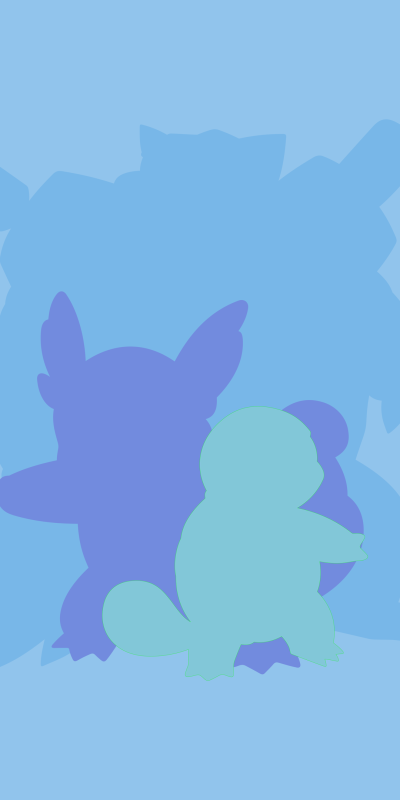 Anime Pokémon, Wartortle (Pokémon), Blastoise (Pokémon), Squirtle (Pokémon), 1080x2160