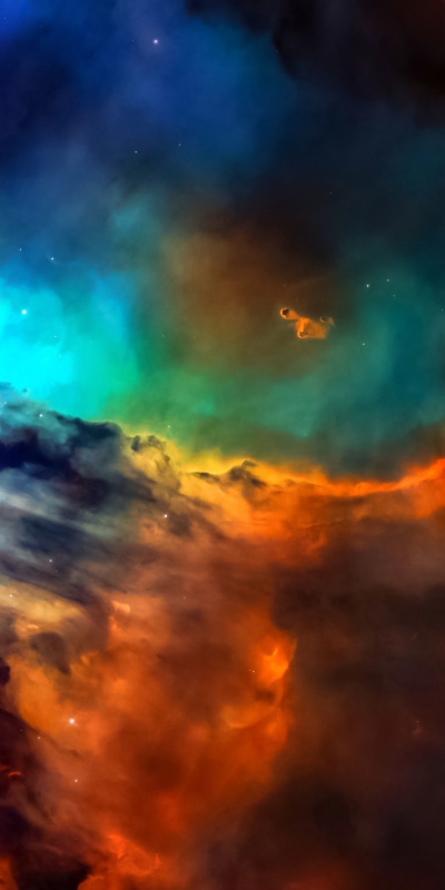 Sci Fi Nebula, Space, 1080x2160