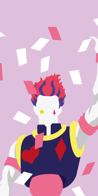 Anime Hunter x Hunter, Hisoka (Hunter × Hunter), 1080x2160