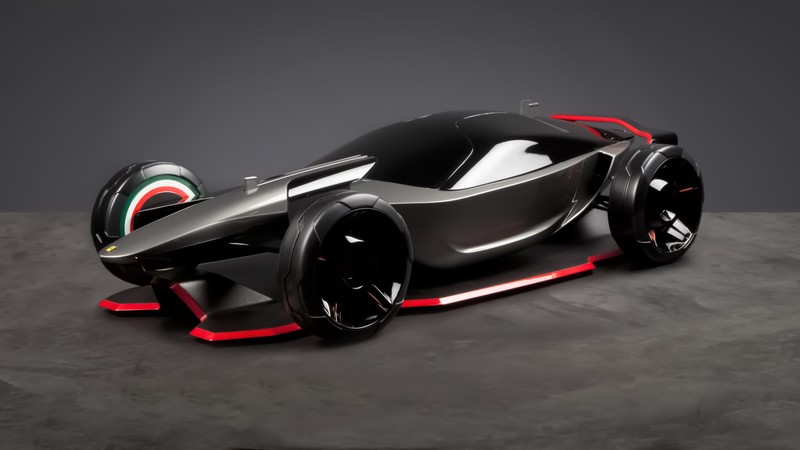 Ferrari 2040, Ferrari Vision F900, Ferrari World Design Contest 2016, FWDC, silver