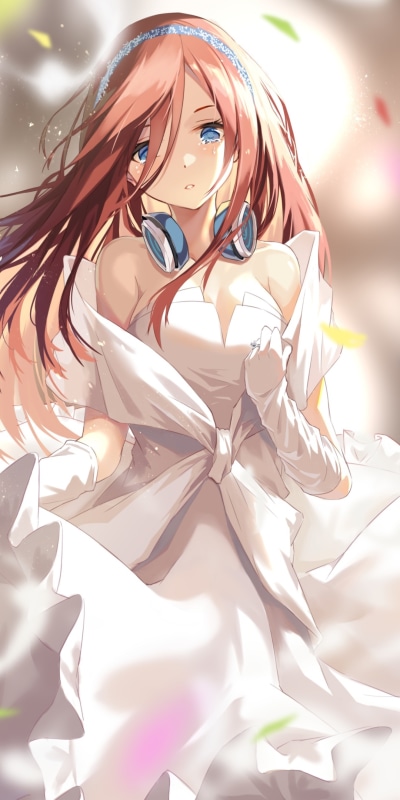Anime The Quintessential Quintuplets, Miku Nakano, 1080x2160