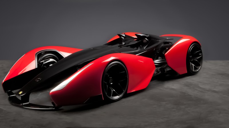 Ferrari F247, supercar, Ferrari World Design Contest 2016, FWDC, red