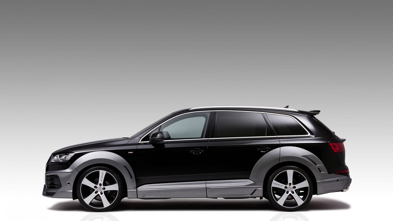Audi q7 je design, s-line, black