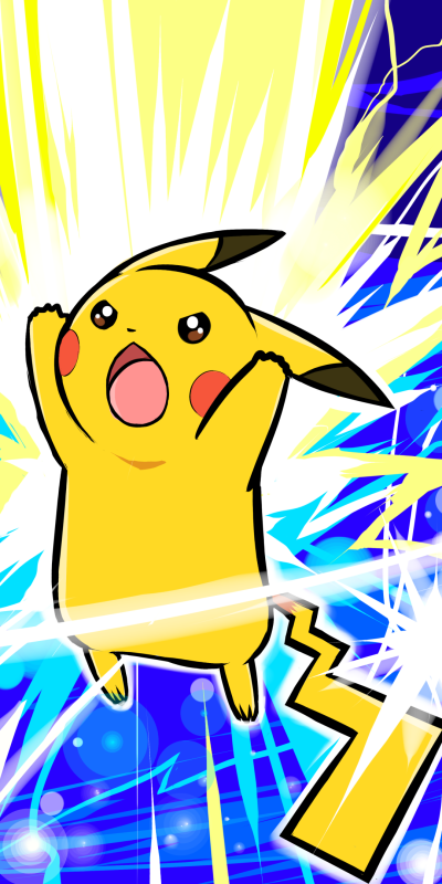 Anime Pokémon, Pikachu, 1080x2160