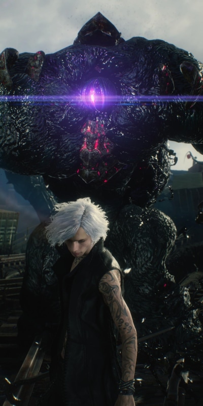 Video Game Devil May Cry 5, V (Devil May Cry), 1080x2160