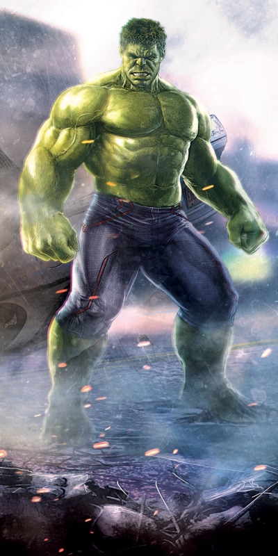 Movie Avengers: Age of Ultron, Hulk, Hulkbuster, 1080x2160