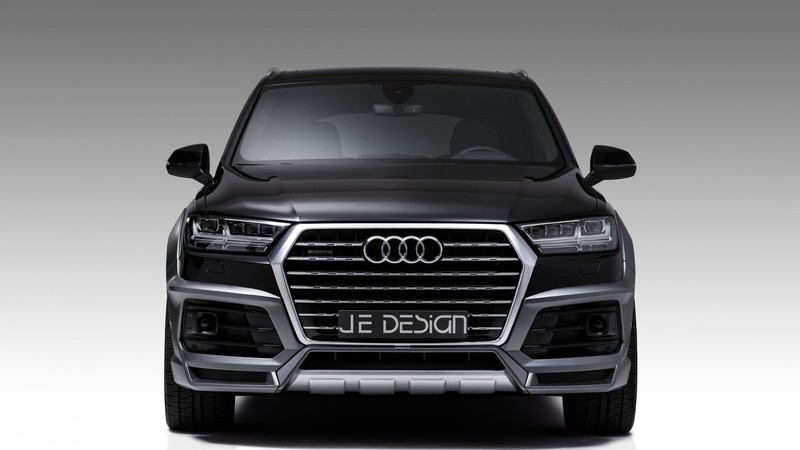 Audi q7 je design, s-line, black