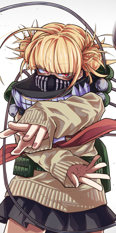 Anime My Hero Academia, Himiko Toga, 1080x2160