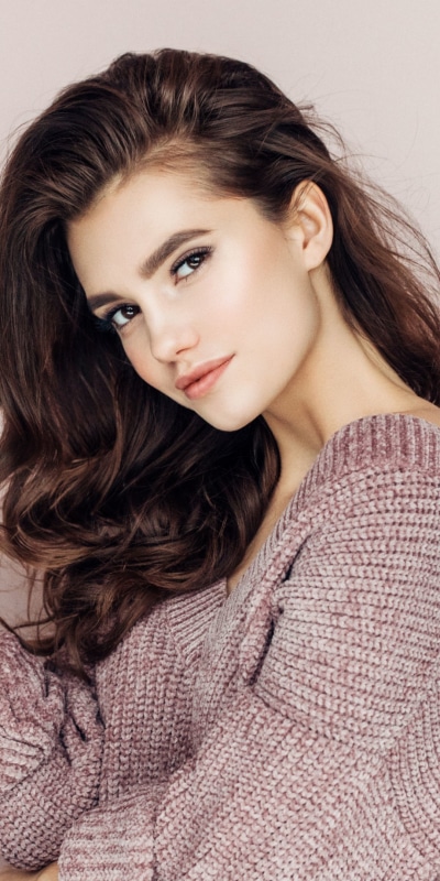 Women Model, Long Hair, Brown Eyes, Brunette, 1080x2160