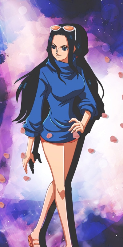 Anime One Piece, Nico Robin, 1080x2160