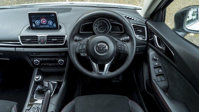 Mazda3 Sport Black Special Edition, sport car, interior
