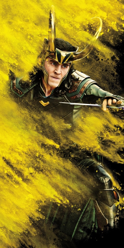 Movie Thor: Ragnarok, Tom Hiddleston, Loki (Marvel Comics), 1080x2160