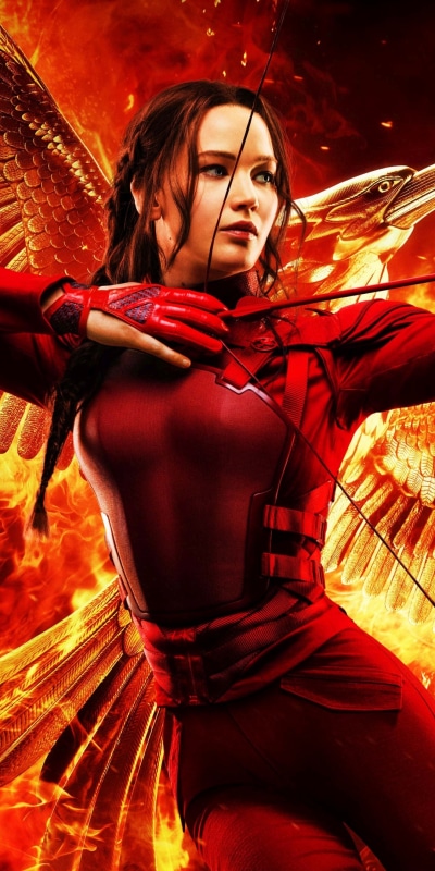 Movie The Hunger Games: Mockingjay - Part 2, Jennifer Lawrence, 1080x2160