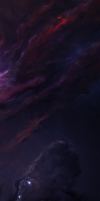 Sci Fi Nebula, Space, 1080x2160