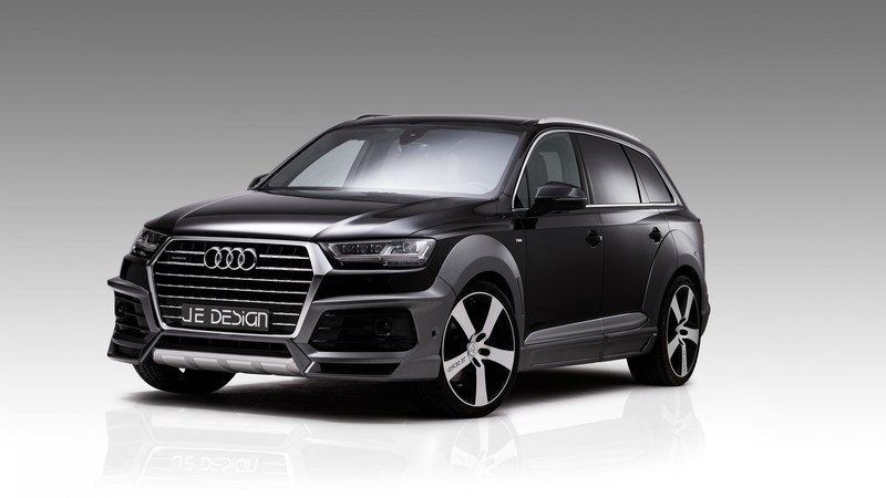 Audi q7 je design, s-line, black