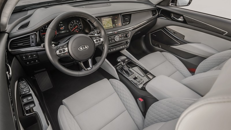 Kia Cadenza, NYIAS 2016, sedan, interior