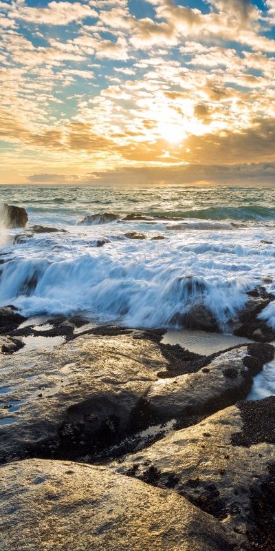 Earth Ocean, Seascape, Horizon, 1080x2160