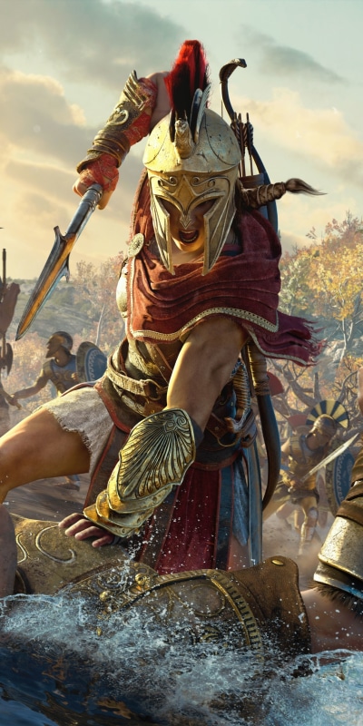 Video Game Assassins Creed Odyssey, 1080x2160