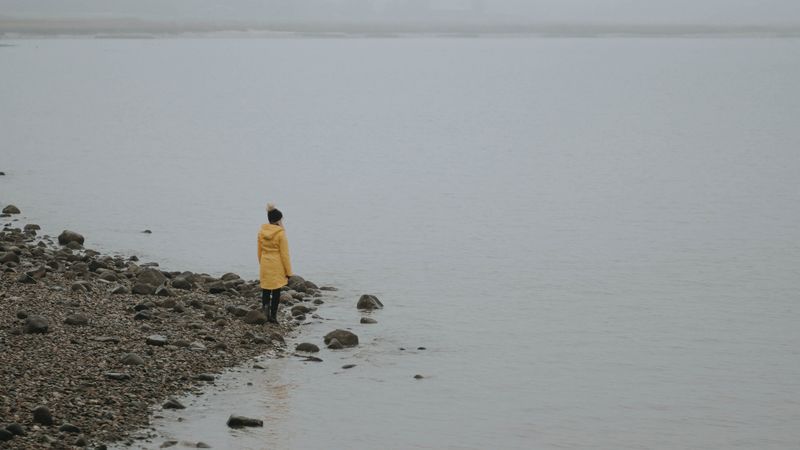 lonely, loneliness, coast, dull, 4k